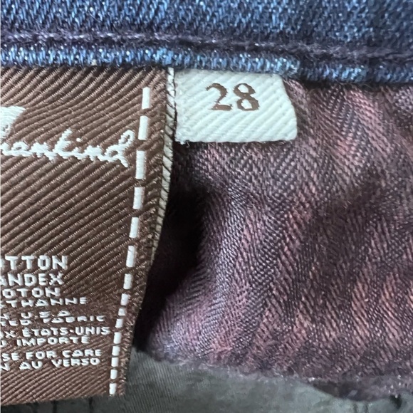 7 For All Mankind Blue Denim Shorts Size 28 - Picture 9 of 10